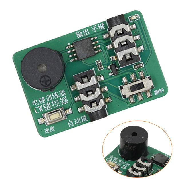 Hand Key Oscillator Trainer Automatic Key Controller Adjust Transmission Speed