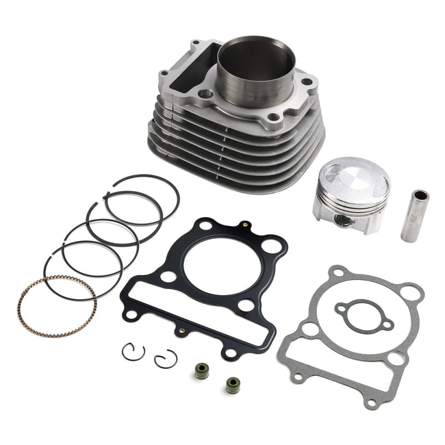 67mm Cylinder Jug Top End Piston Gaskets Kit for Yamaha YFM200 Moto 4 1985-1989