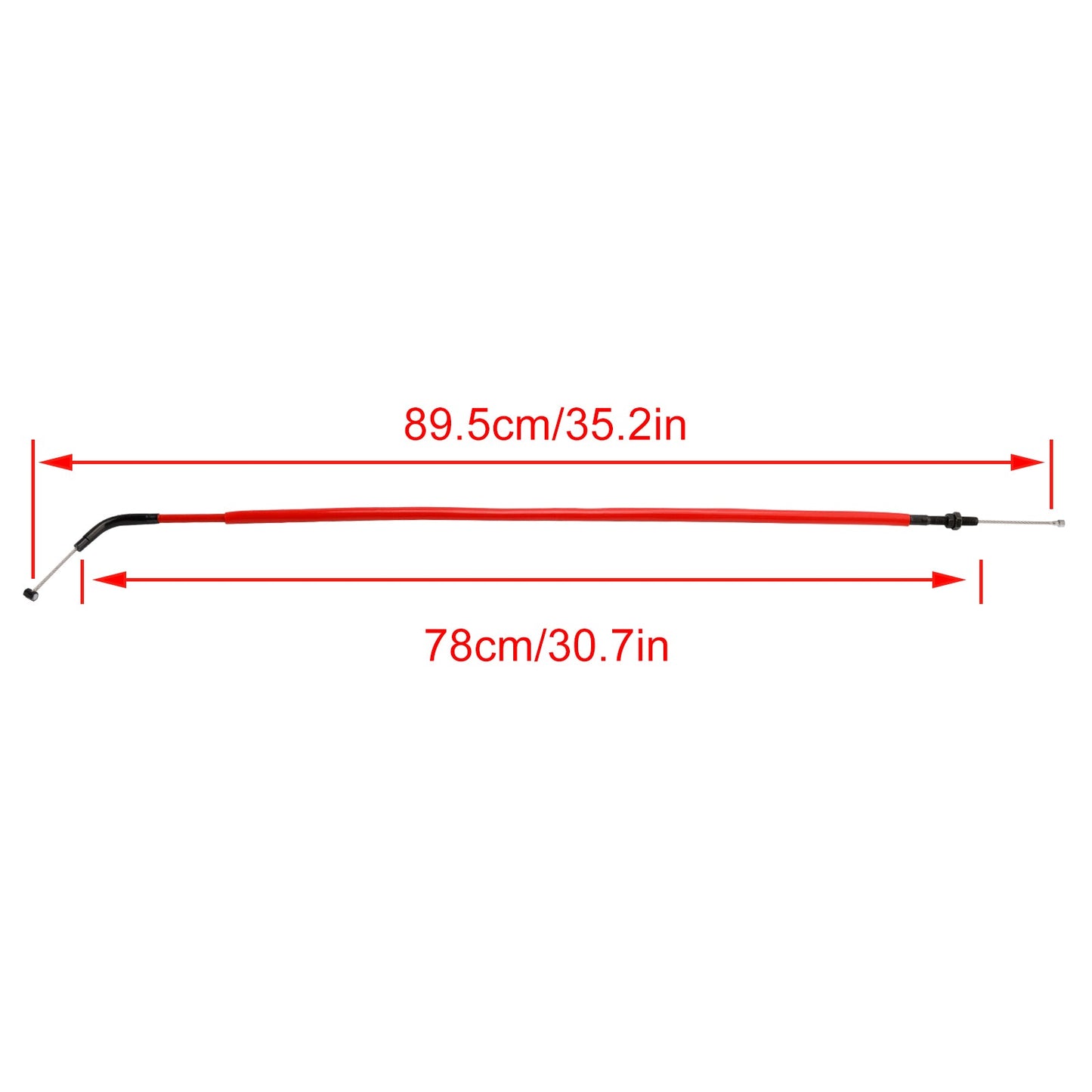 2019-2023 Honda CBR650R Motorcycle Clutch Cable Replacement Red