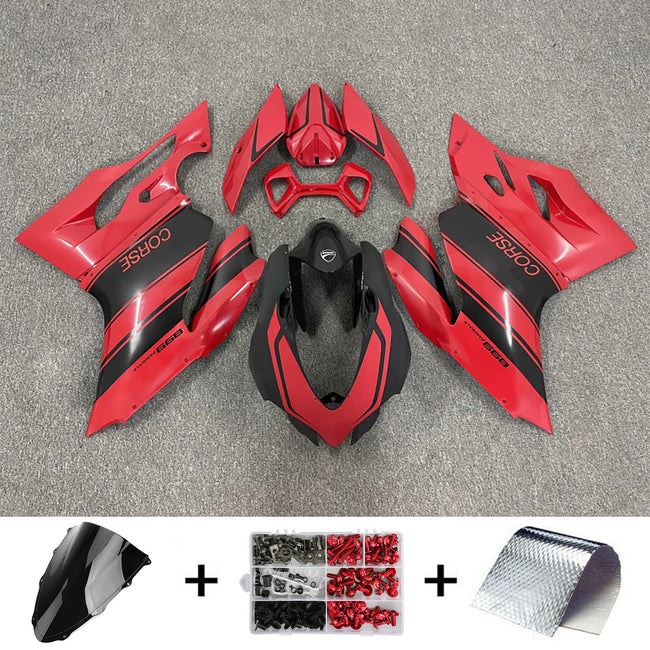 2015-2020 Ducati 1299 Injection Fairing Kit Bodywork Plastic ABS