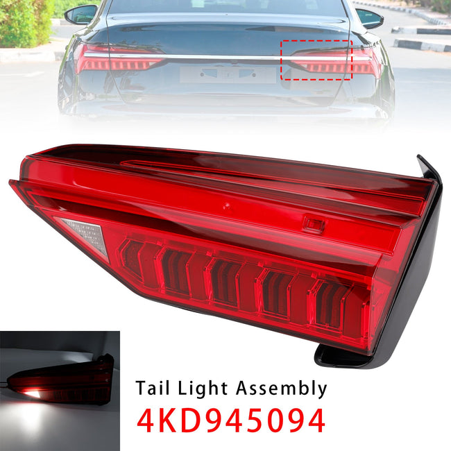 2019-2023 For Audi A6 C8 Right LED Inner Tail Light Assembly 4KD945094