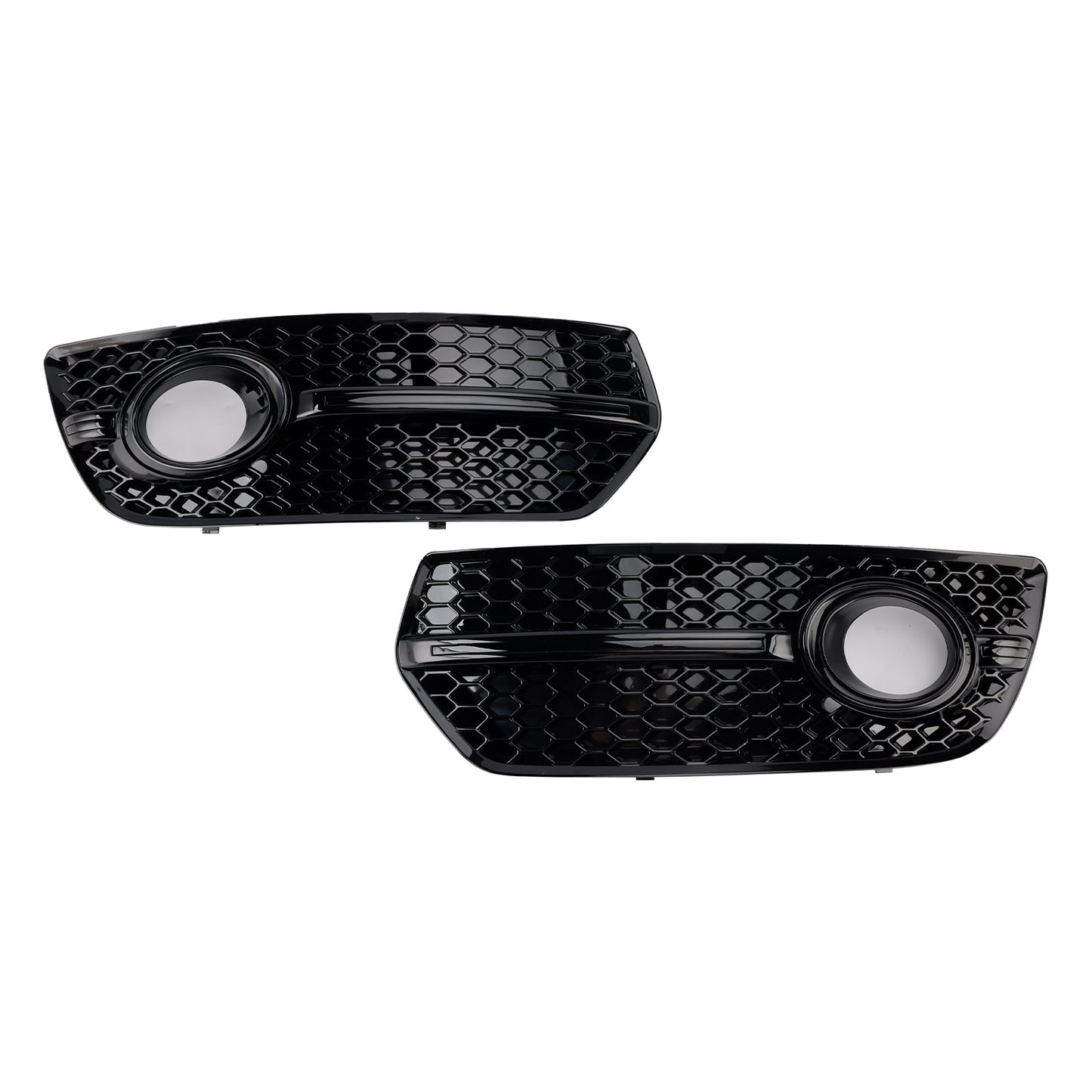 2009-2012 Audi Q5 2PCS Front Bumper Grill Fog Light Lamp Covers