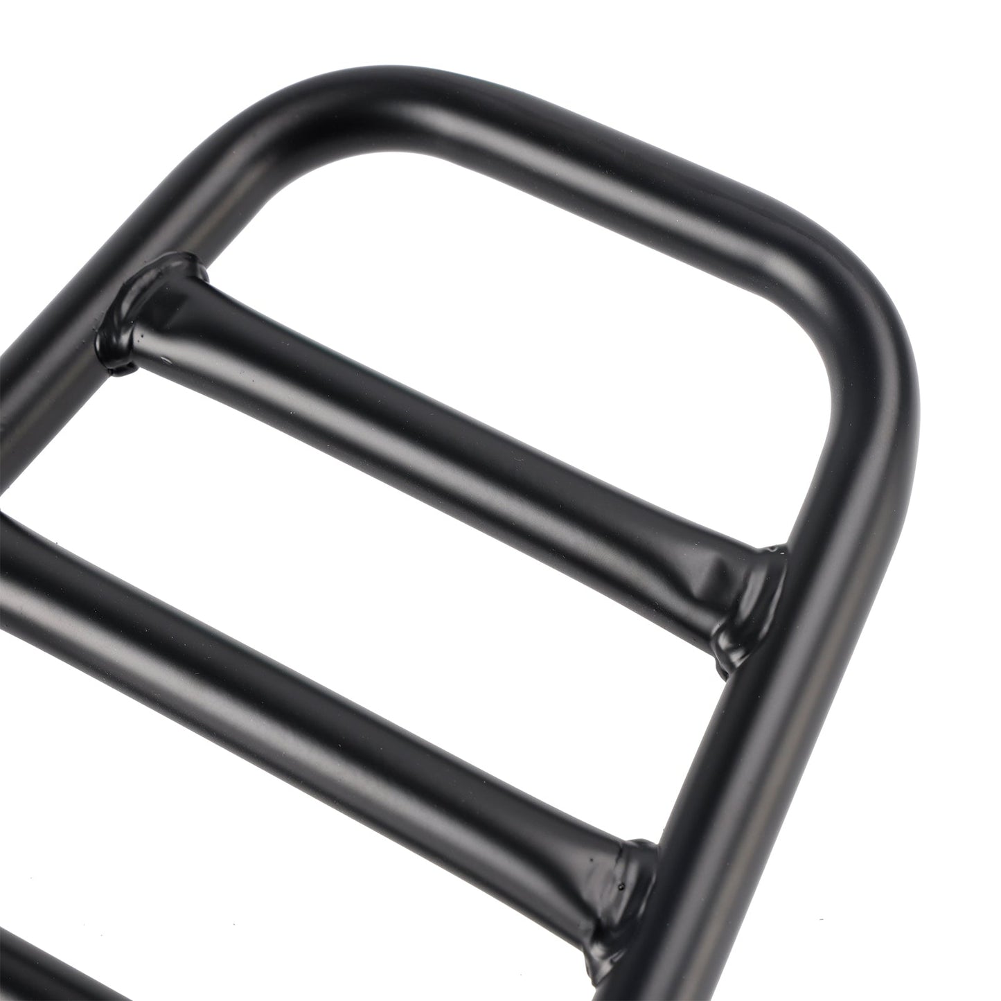 REAR RACK TUBE TYPE TOPCASE CARRIER - BLACK FOR TRIDENT 660 (2021-2025)