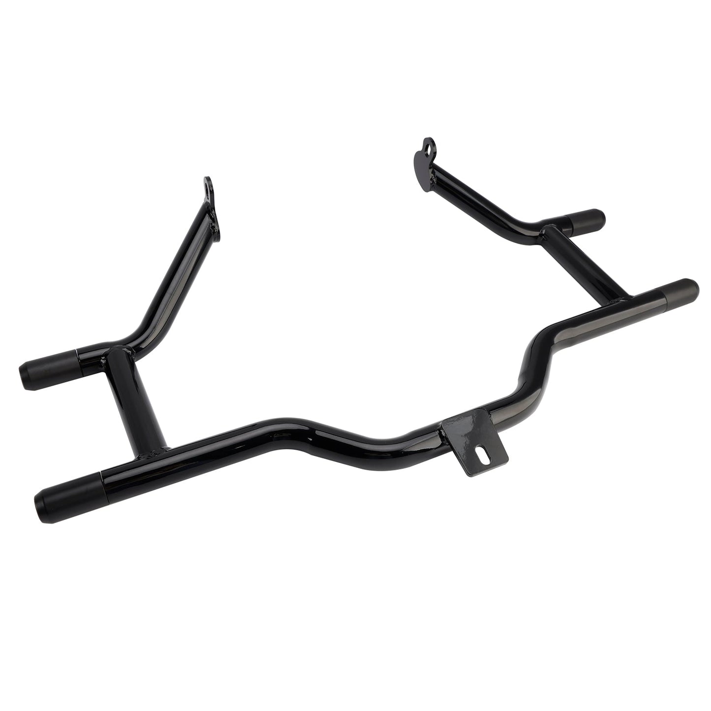 Engine Guard Crash Bar Frame Protector Bumper Black For Touring Road King 09-23
