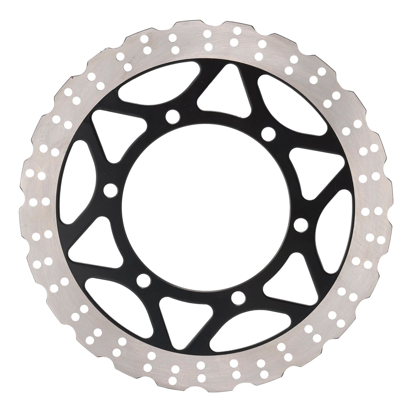Front Solid Brake Disc Rotor For Kawasaki Ninja 250 R EX250 2008 - 2012