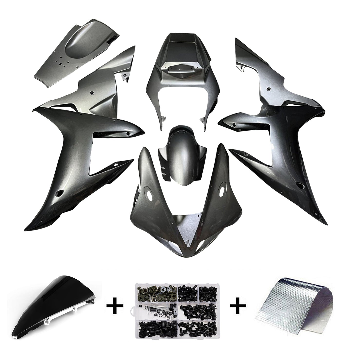 Injection Fairing Kit Bodywork Plastic ABS For Yamaha YZFR1 YZF-R1 2002-2003