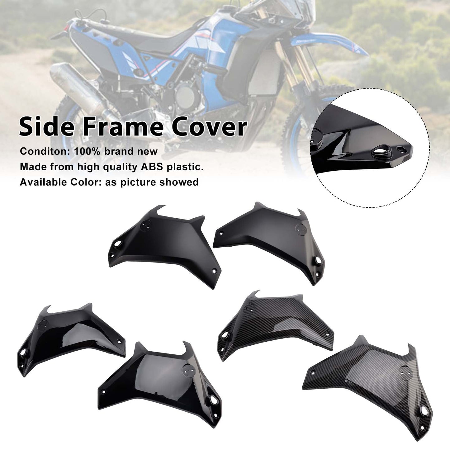 2025-2026 For Yamaha Tenere 700 T700S Side Frame Panel Fairings Cover