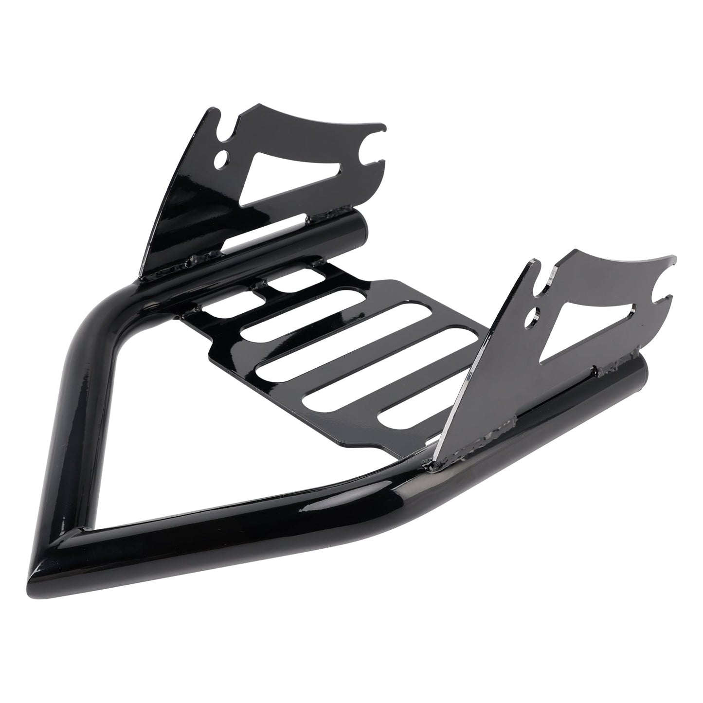 2009-2022 Road King FLHR/I Detachable Mounting Luggage Rack Black