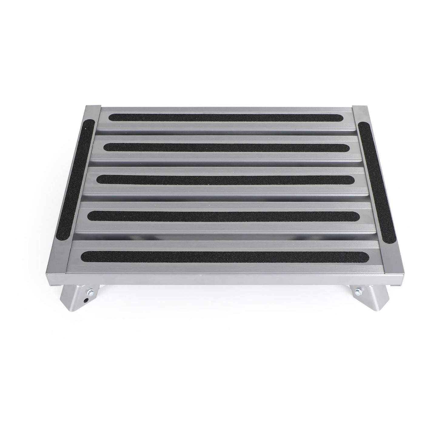Folding Aluminum Platform Step For RV Trailer Camper Working Ladder Portable