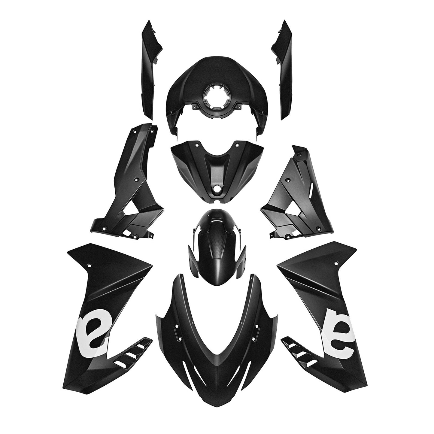 Injection ABS Plastic Bodywork Fairing Kit for Aprilia RS457 2024-2025 04#