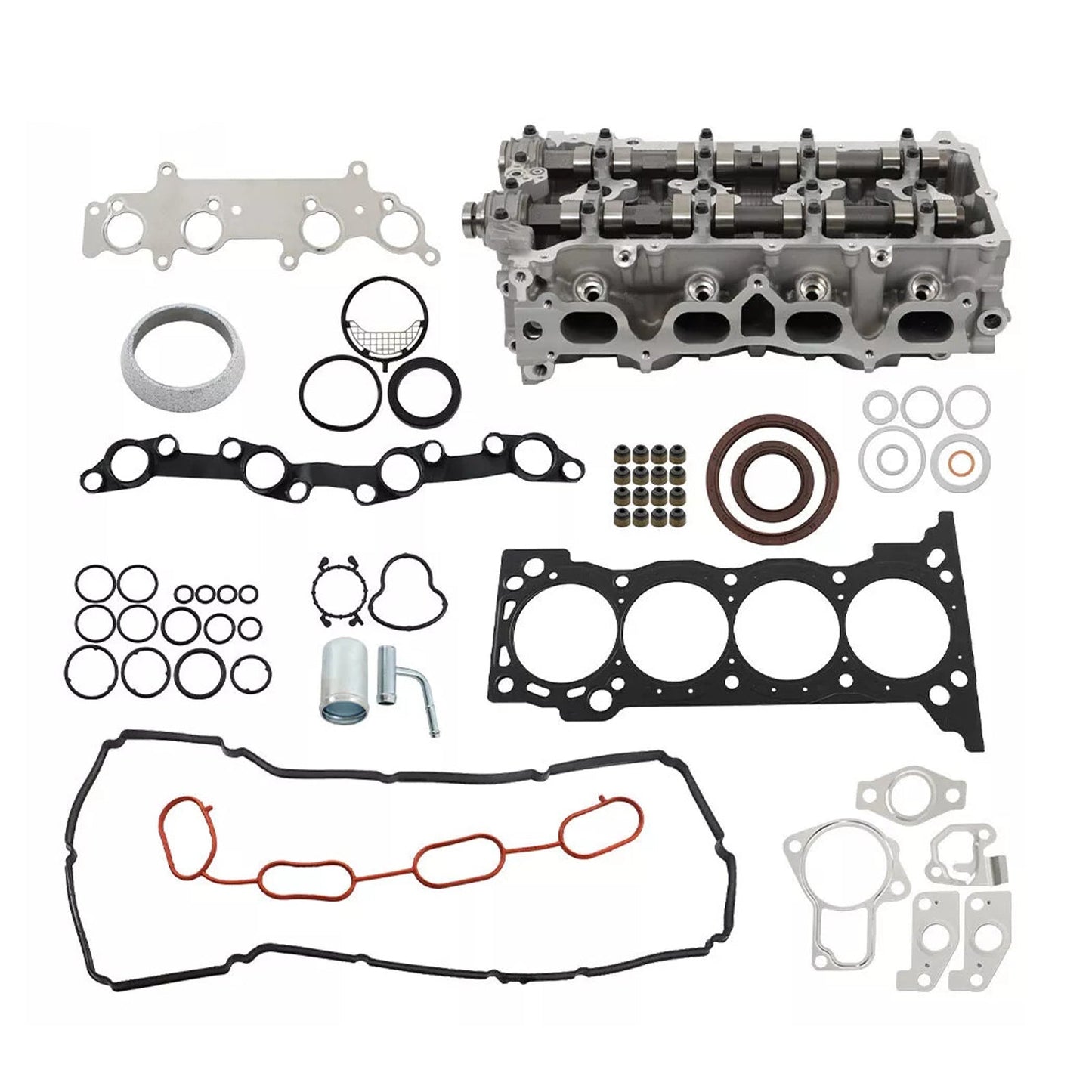 2010 Toyota 4Runner N280 2TR-FE Engine Cylinder Head Bolts Gasket Set 11101-75151 11101-75200