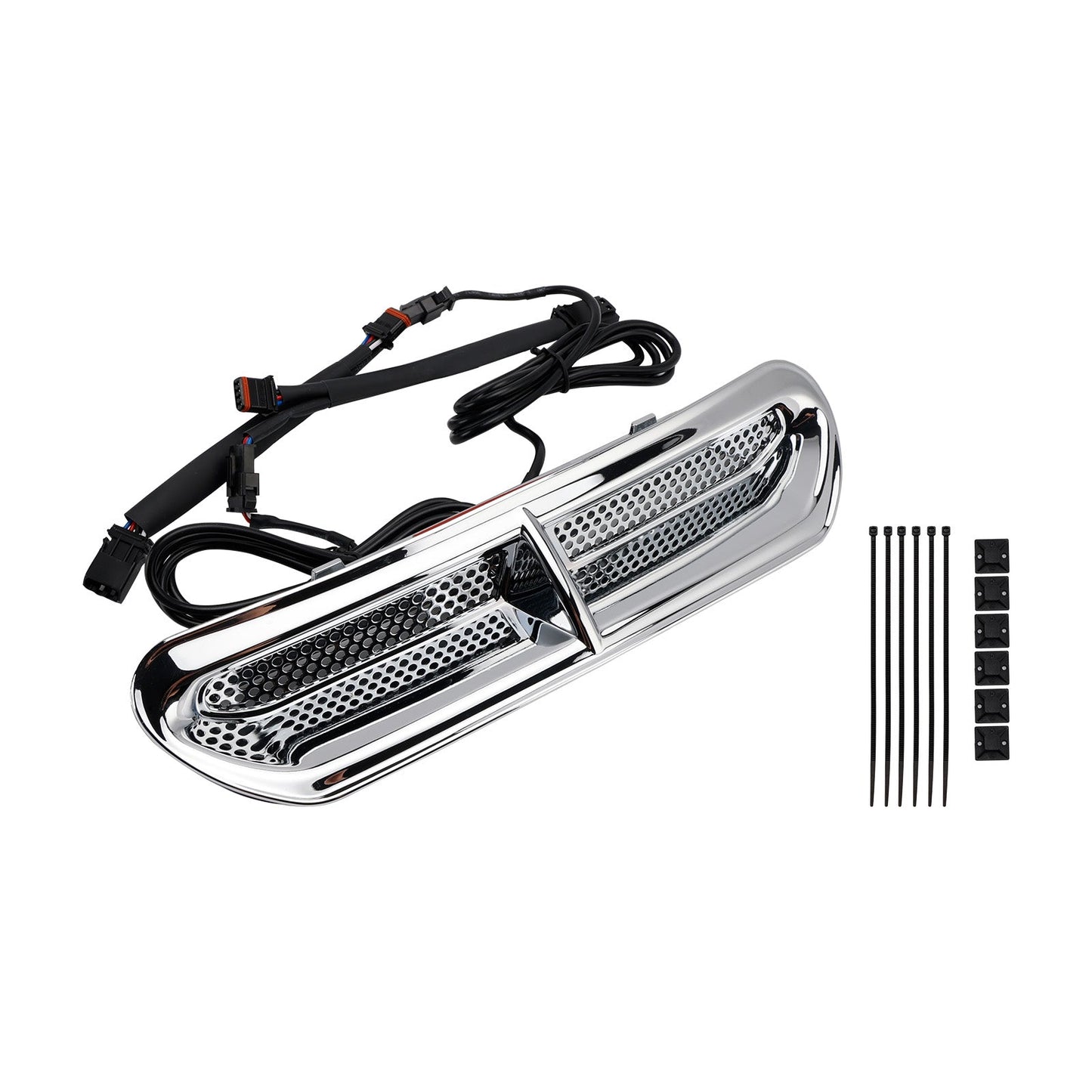Front Fairing Air Vent LED Light For Touring Street Glide 2014-2024