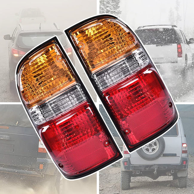 2001-2004 Toyota Tacoma W/Bulbs 2PCS Rear Tail Lights Lamps