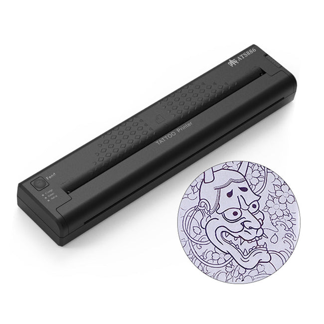 New USB Thermal Stencil Paper Maker Portable Wireless Stencil Printer Tattoo Machine