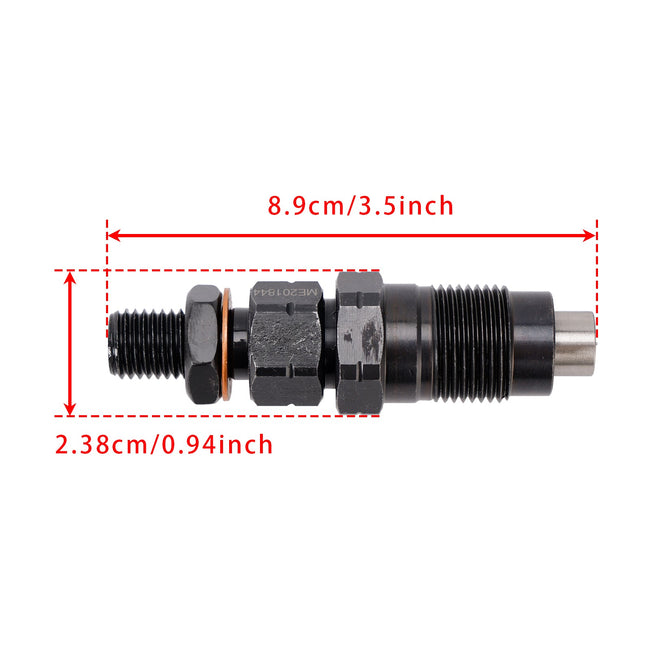 4Pcs Fuel Injector For Mitsubishi Delica Pajero 4M40 4M40T 2.8L ME201844