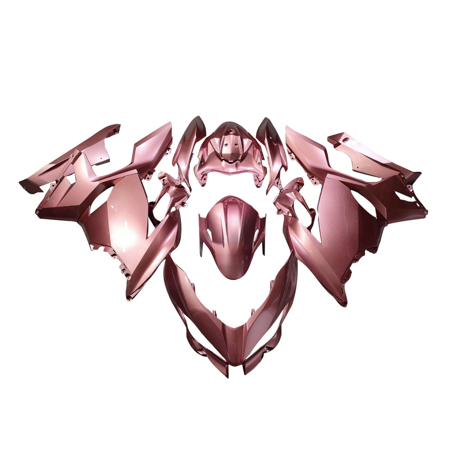 Injection Fairing Kit Bodywork Plastic ABS fit For Kawasaki EX400 Ninja400 2018-2024