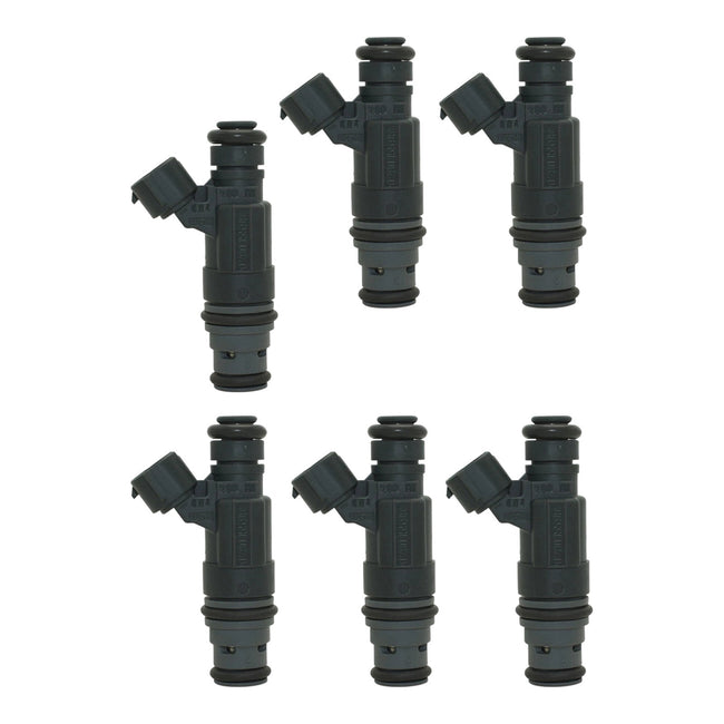 2002-2005 For Volkswagen Golf V6 2.8L 6PCS Fuel Injector 0280155985