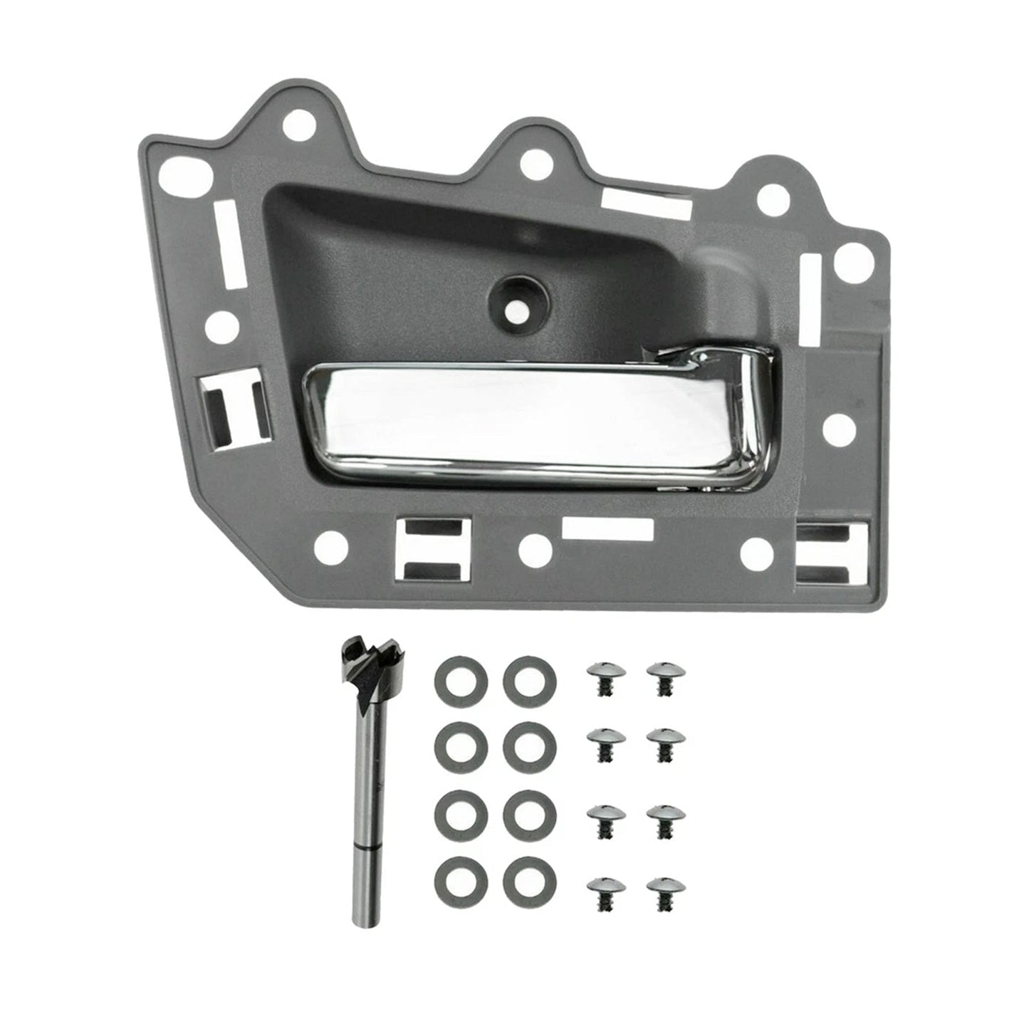 4pcs Front Rear Inside Inner Door Handle Chrome For Jeep Grand Cherokee 2005-2011