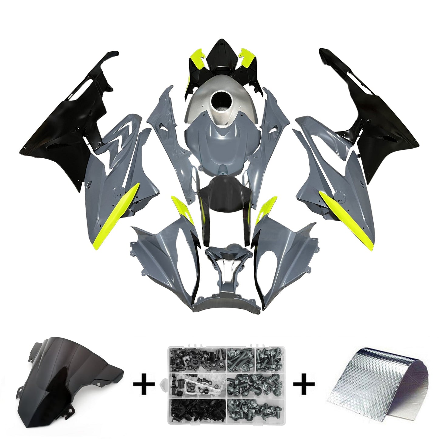 2017-2018 BMW S1000RR Injection Fairing Kit Bodywork Plastic ABS