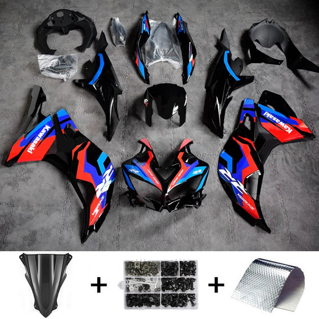 2019-2025 Kawasaki Ninja ZX-25R Amotopart Injection Fairing Kit Bodywork ABS #102