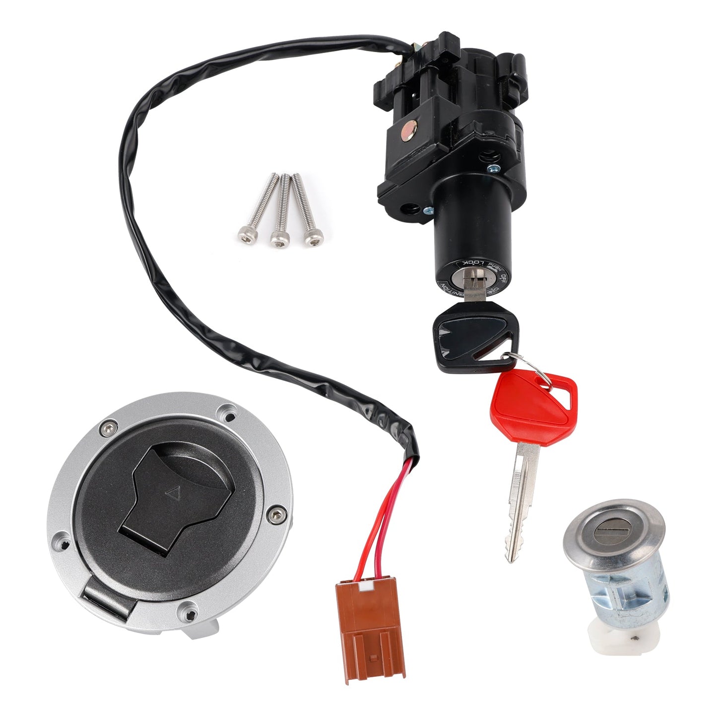 2024 Honda CRF1100A4 3AC Ignition Switch Lock Set 35010-MKS-A01 35010-MKS-A02
