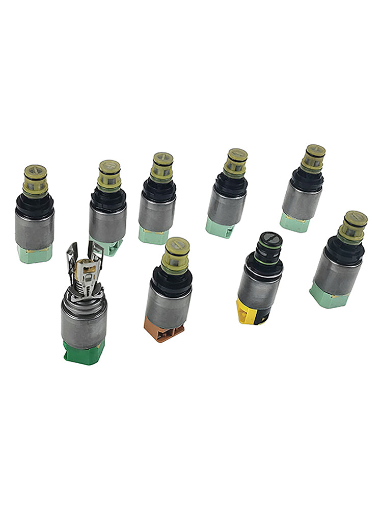 9PCS 8HP51 GA8X51CZ 8X51 8L51 8-Speed Transmission Solenoid Kit For BMW