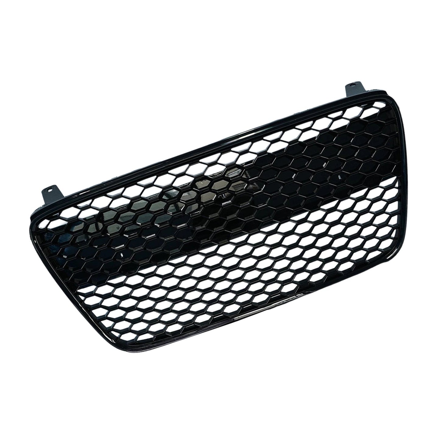 2007 For Audi R8 Front Henycomb Bumper Grille Grill Gloss Black