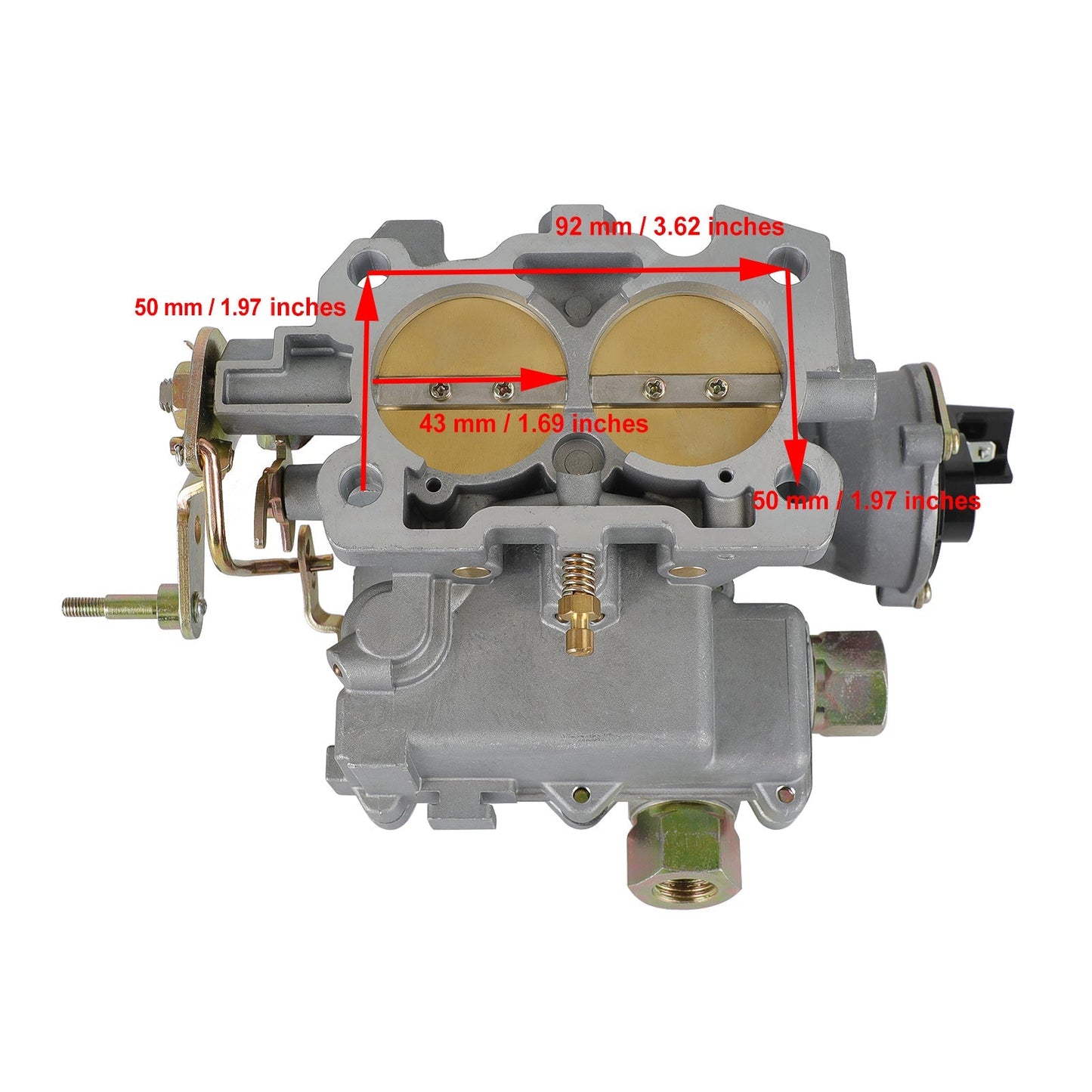 Mercruiser Stern Drive with a Long Linkage Carburetor Carb 3310-864940A01 MERC2-3.0L-EC-L