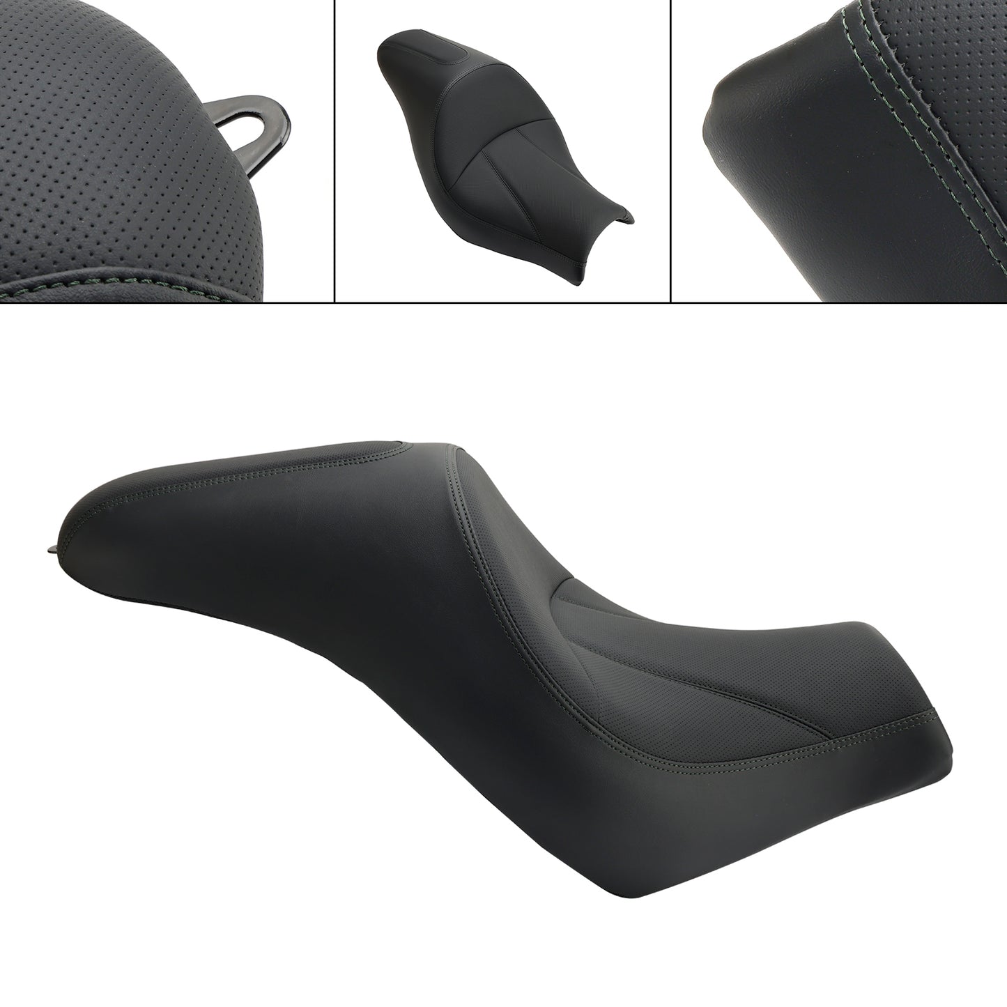 Front Driver Seat Passenger Cushion Pu For Kawasaki Vulcan S Vn En 650 15-23