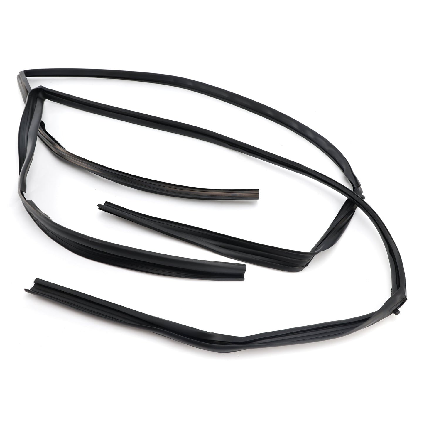1996-2000 HONDA CIVIC EK4 EK9 2D 3D 2PCS Front Door Glass Run Channel