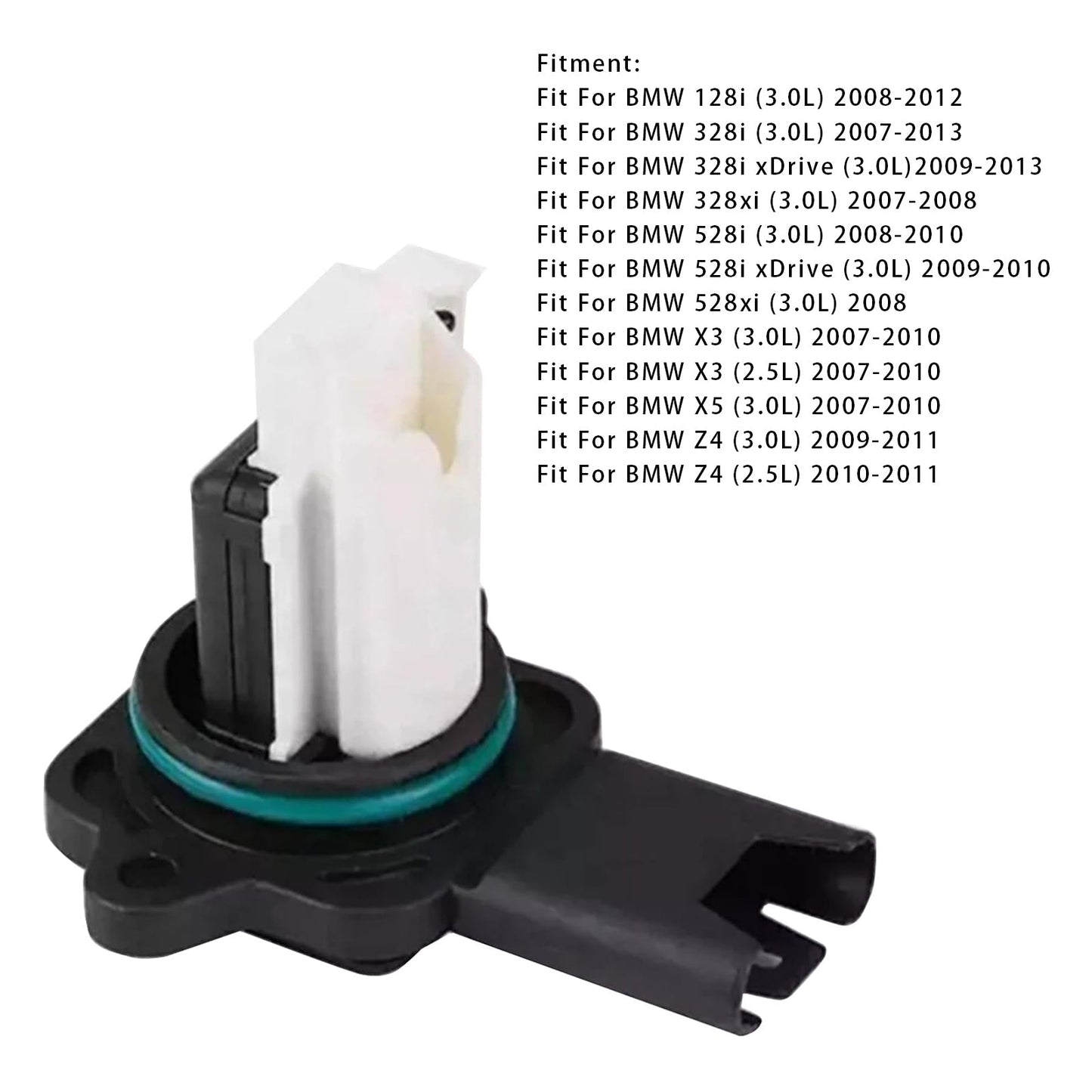 Mass Air Flow Meter Sensor For BMW 128i 328i X3 X5 Z4 13627585680