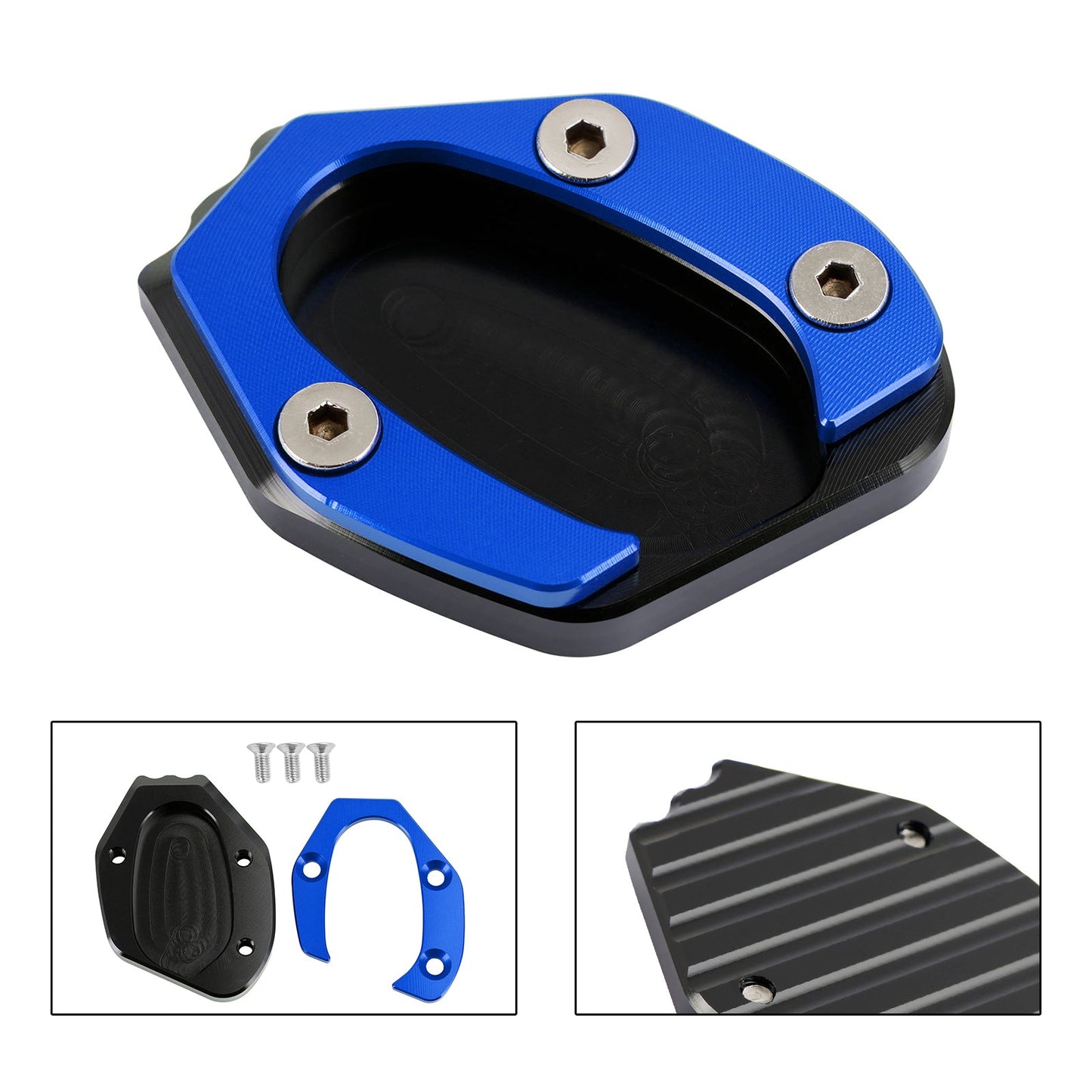 Kickstand Enlarge Plate Pad fit for speed twin 1200 19-21 thruxton 1200/R 16-19