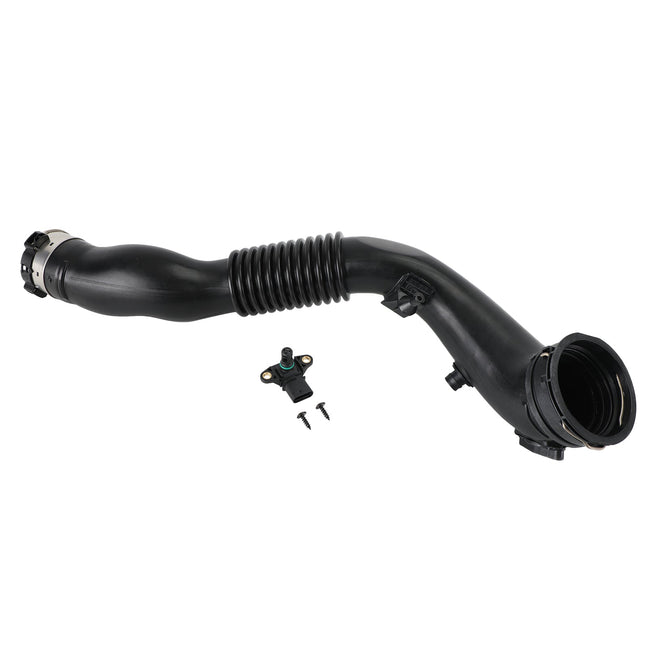 2012-2013 BMW 335i Sedan Intercooler Air Intake Duct Charge Pipe Hose 13717604033
