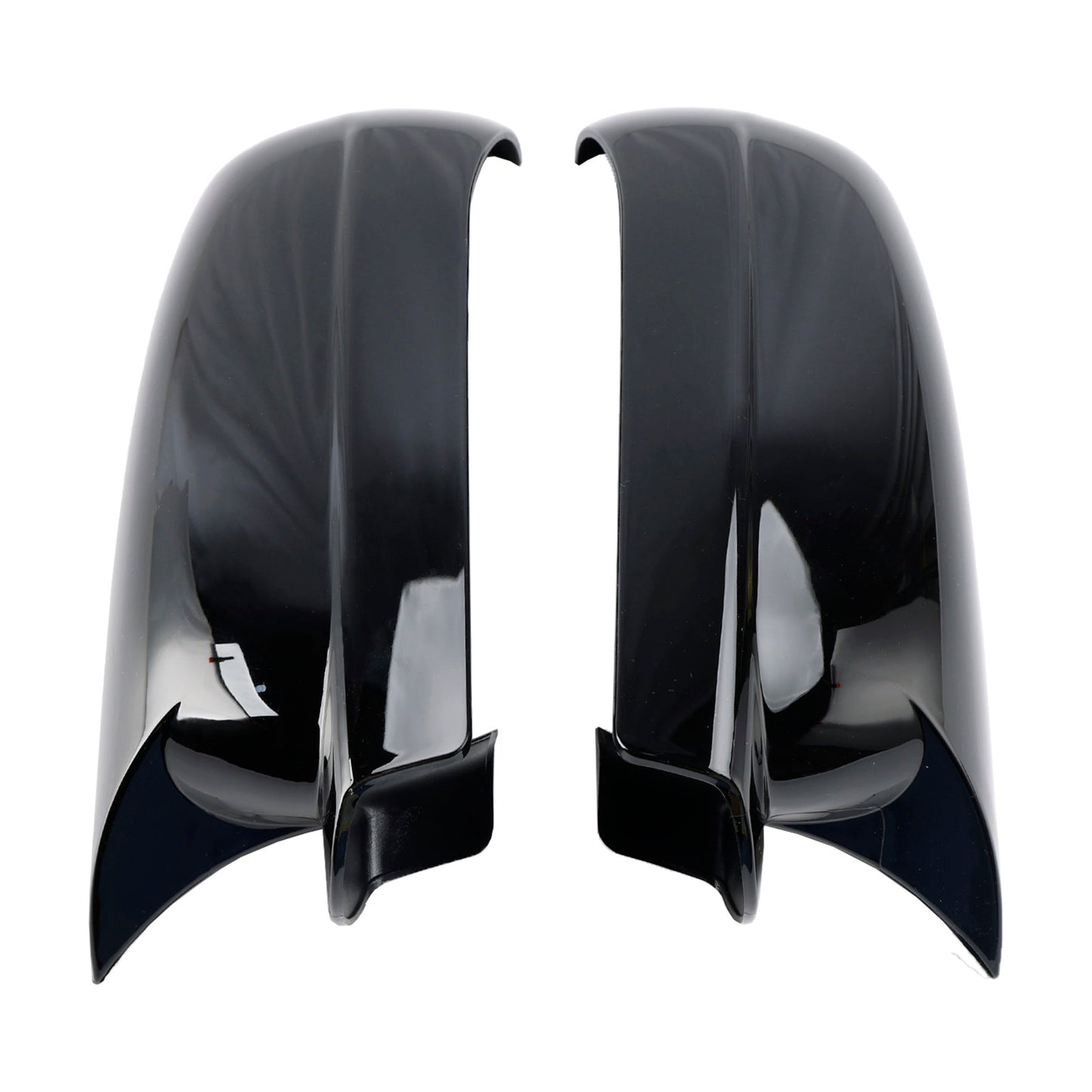 1998-2004 VW Golf Mk4 Gloss Black Wing Door Mirror Cover Caps Left + Right 3B0857537B