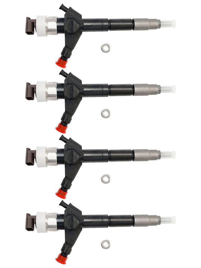 4PCS Fuel Injector 095000-6250 Fit Nissan Navara D22 D40 Diesel 16600-EB70A