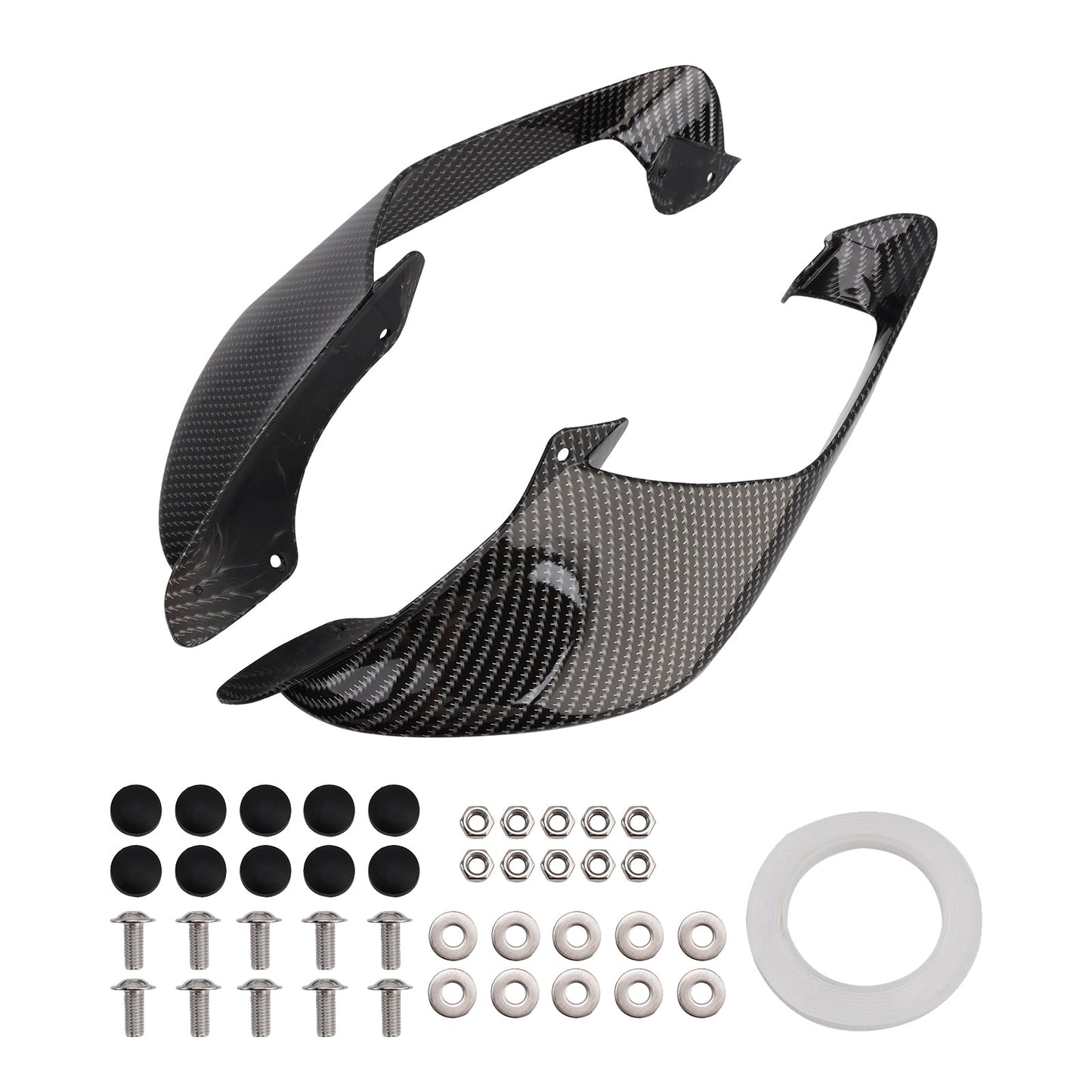 2021-2024 Yamaha YZF R1 R1M Front Side Winglets Wings Spoiler Fairing