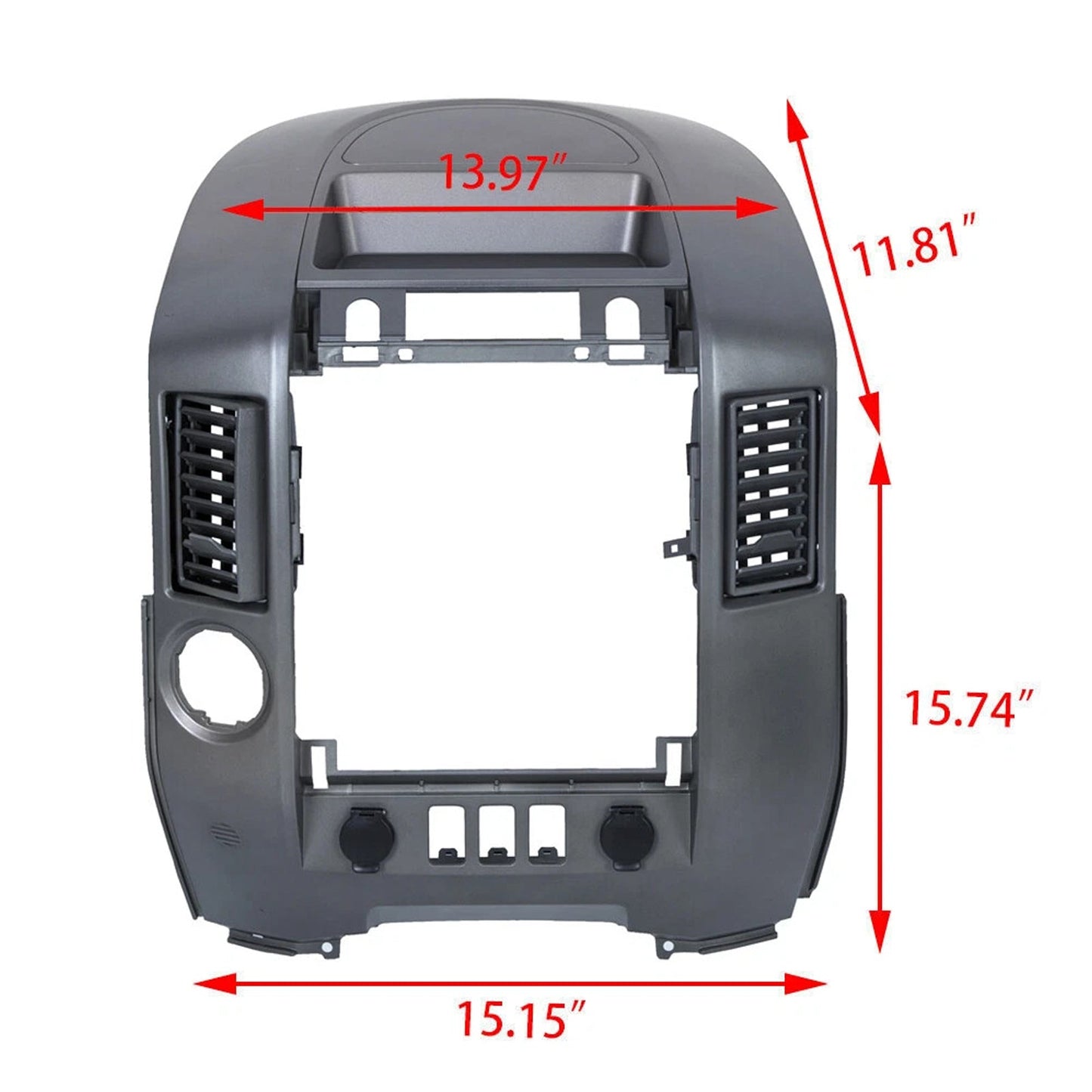 2004-2006 For Nissan Armada SE WITHOUT center speaker Center Dash Radio Bezel Instrument Panel 682577S000