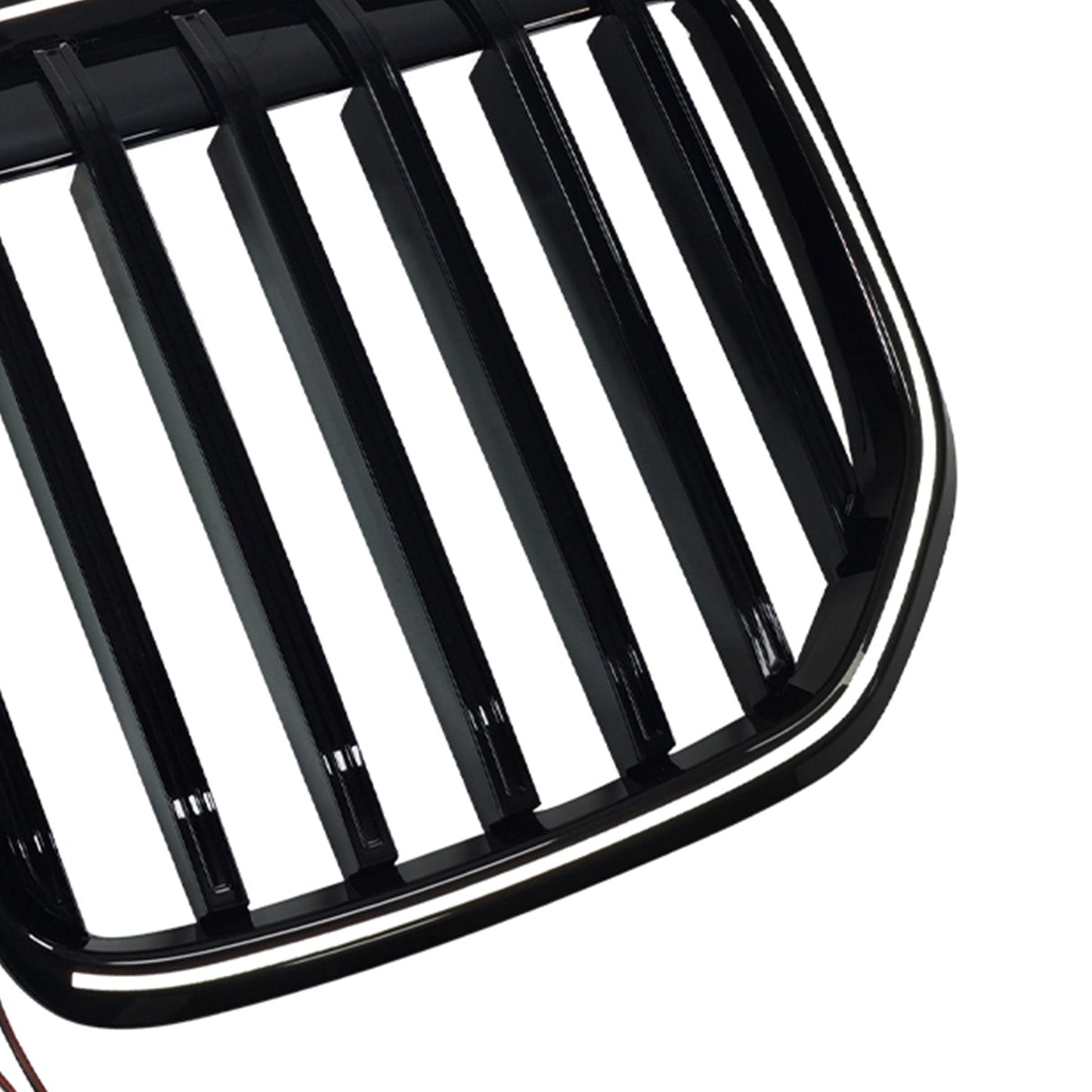 2023-2026 Fit BMW X7 G07 W/LED Black Single Line Front Bumper Grille Grill