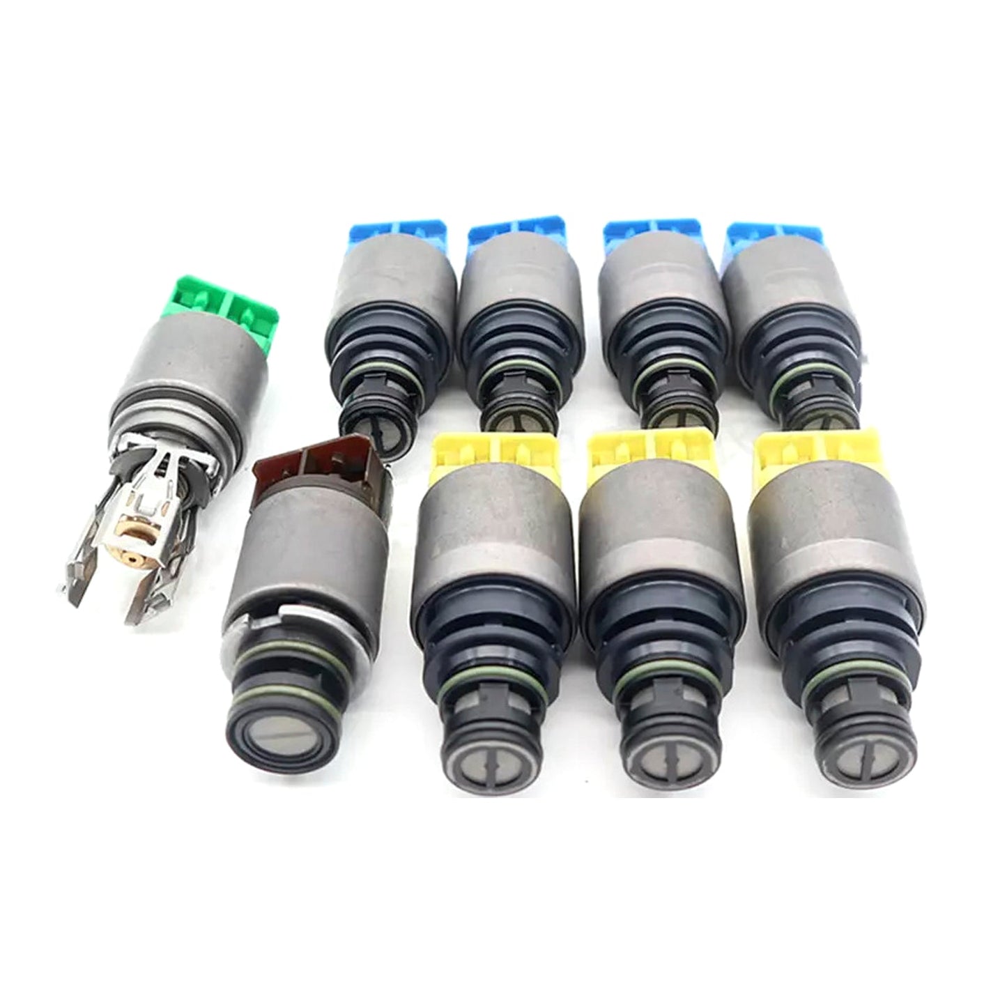 9pcs 8HP50 8-Speed Automatic Transmission Solenoid For BMW Dodge Jeep Alfa Romeo