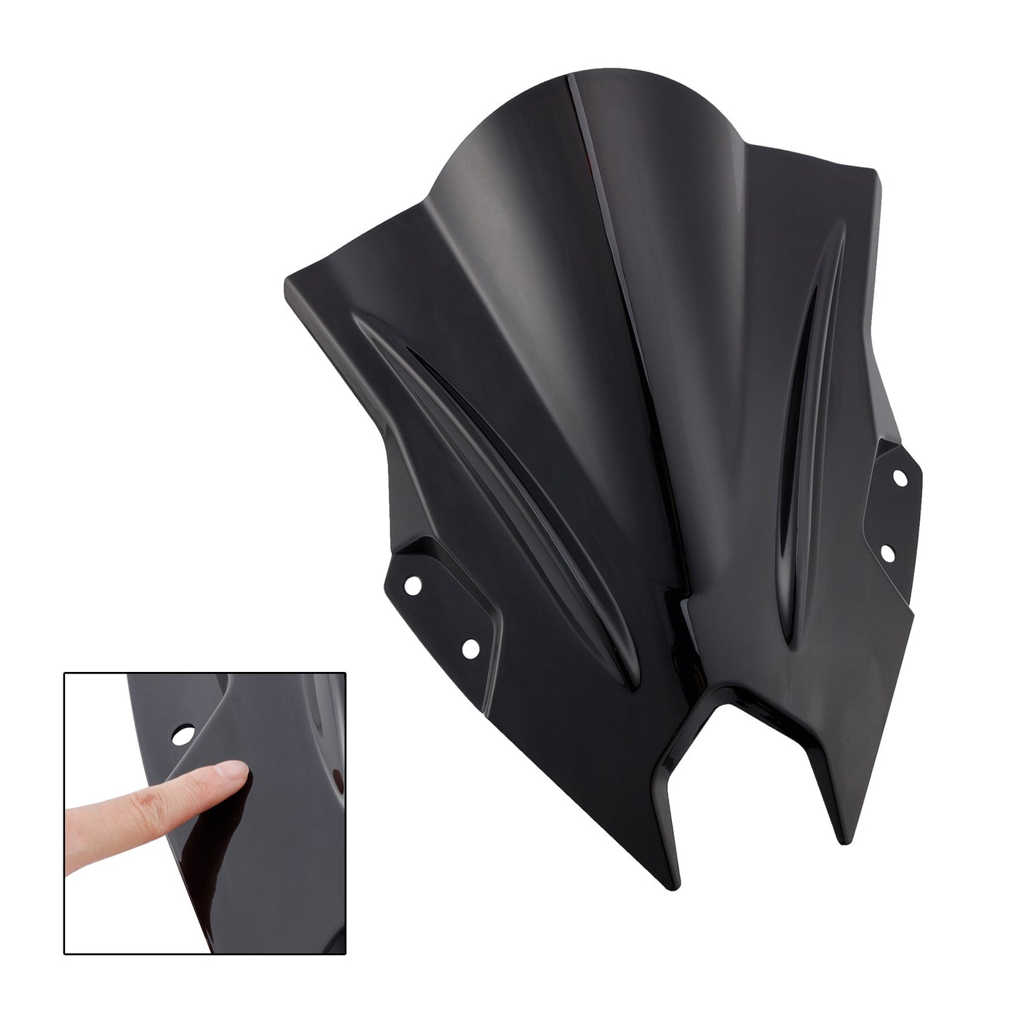 2024-2025 KAWASAKI NINJA 500 EX500R Windshield Windscreen