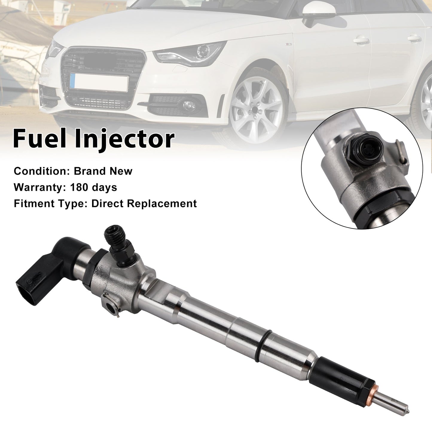 2010-2014 Skoda Fabia 1.6 d 88-103 CAYC, CAYB, CLNA, TDI, Combi Fuel Injector 03L130277B A2C9626040080