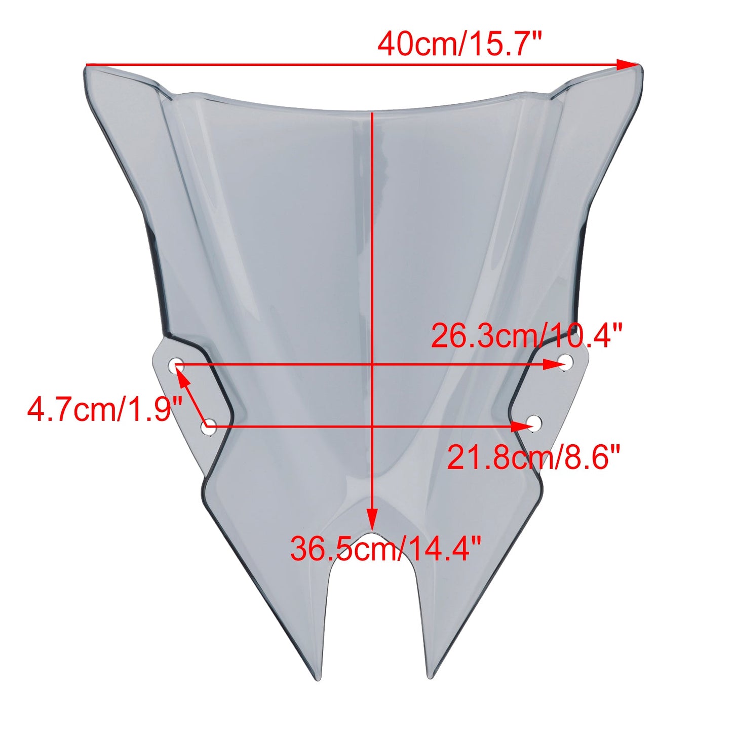 2024-2025 KAWASAKI Ninja 500 Windshield Windscreen