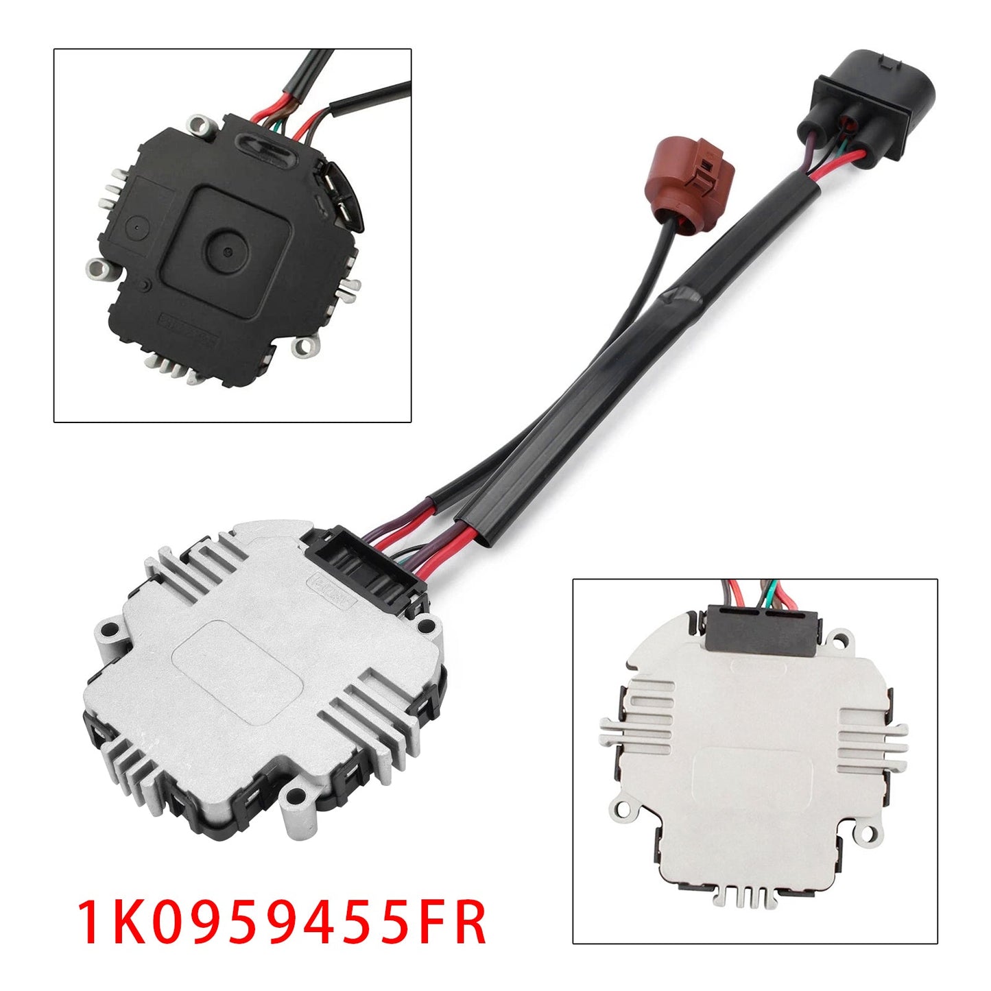 Radiator Fan Control Module For VW Golf Jetta Passat Audi A3 TT 1K0959455FR