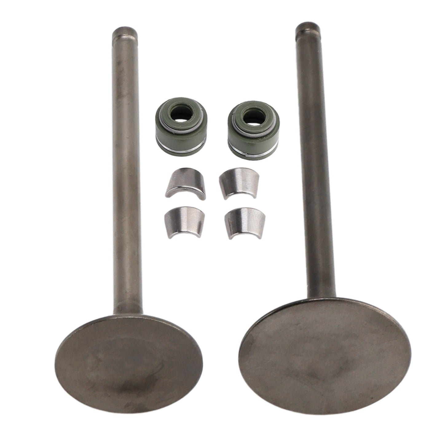VALVE SET INLET & EXHAUST FOR CG200 GS200 DIRT BIKE POCKET BIKE ATV QUAD