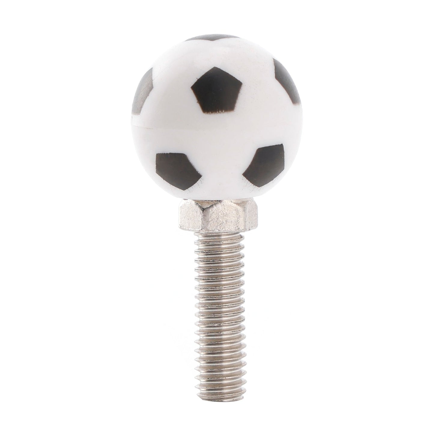 M6 Plastic Custom Head Soccer License Plate Frame Screws Bolts Hardware X4