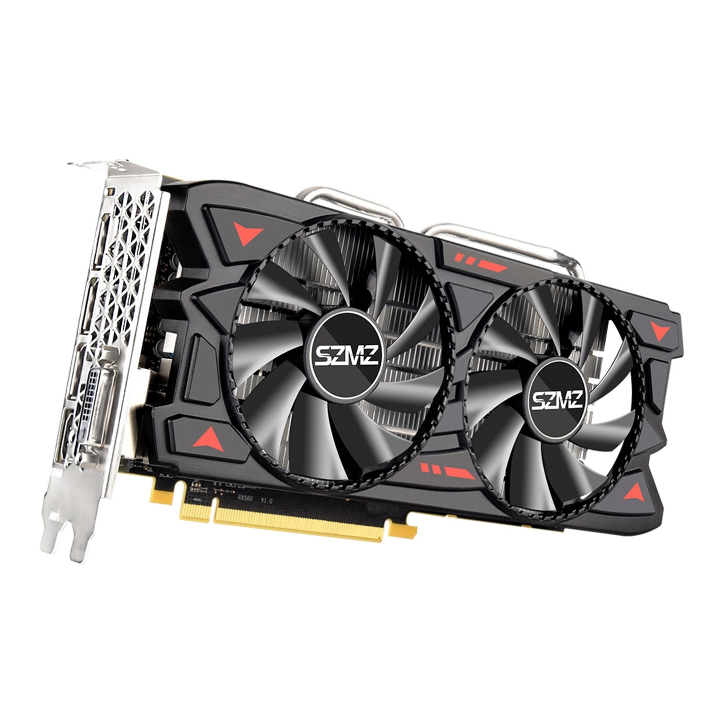 RX580 8G Independent Graphics Card Dual Fans Desktop Computer Lighting Card