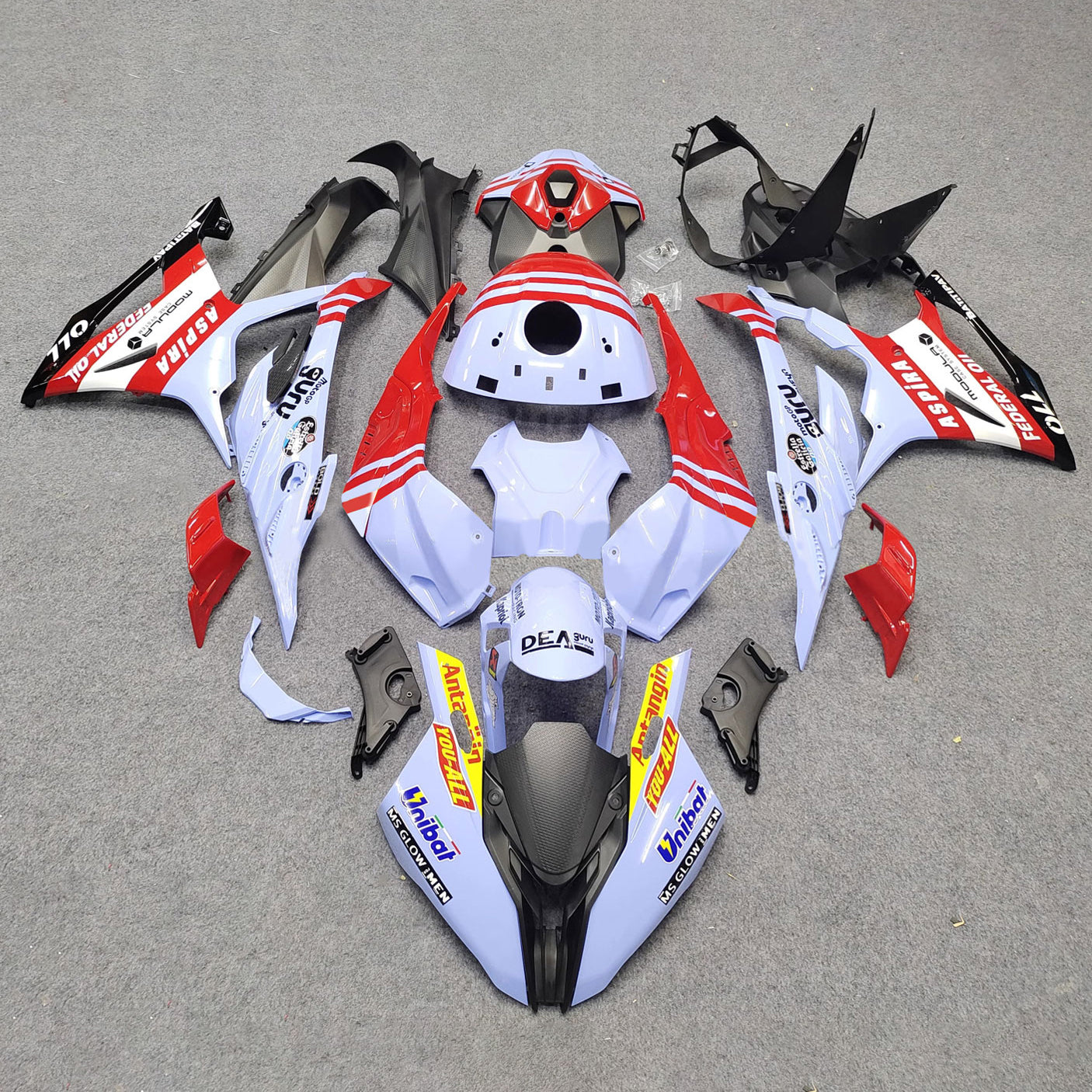 2023-2024 BMW S1000RR Injection Fairing Kit Bodywork Plastic ABS