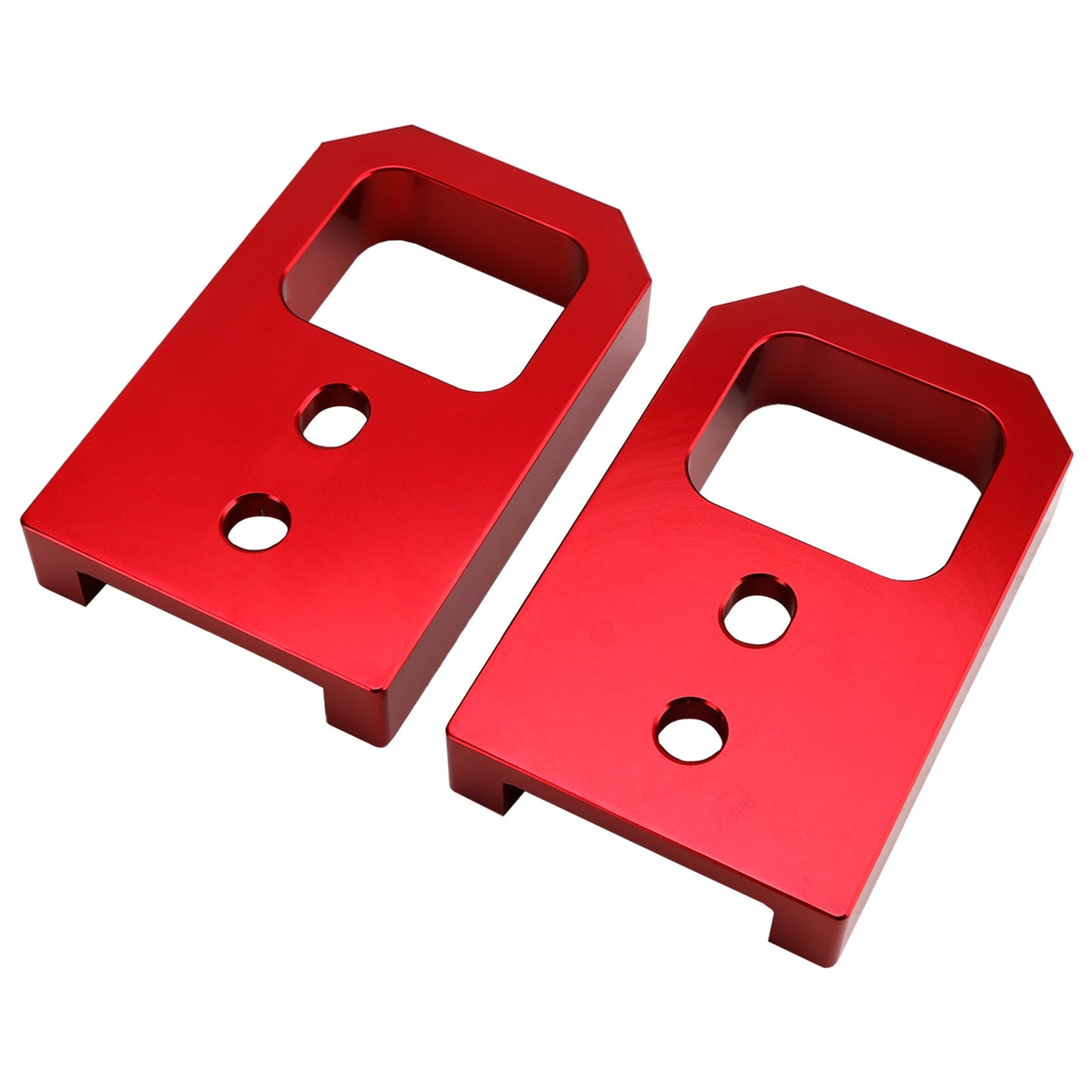 Front Tow Hooks for Toyota Tacoma 2024-2026 4Runner 2025-2026 Red Left and Right