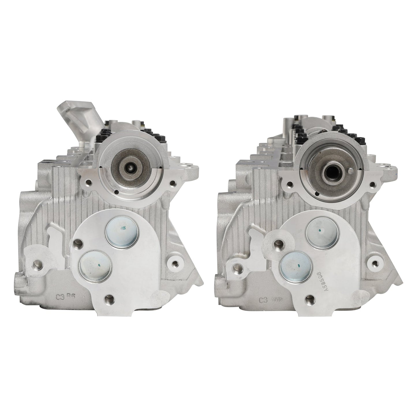 1990-1995 Toyota Truck 3.0L M/T 4WD SR-5 GLX Left+Right Cylinder Head 1110165011 1110165021