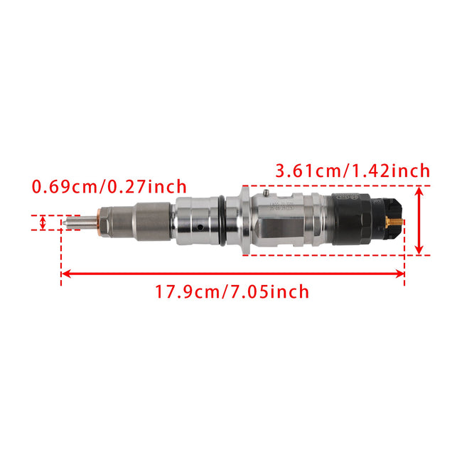6Pcs Fuel Injector For Dodge RAM 13-18 6.7L 4994925 0445120342 0986435621